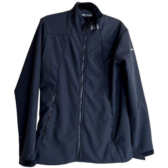 Helly Hansen Jacket Women XL Black Fleece Winter Fall Cozy Outdoor Gorpcore Warm - Picture 1 of 15